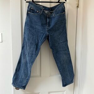 J crew vintage slim straight denim size 32